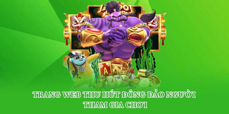 Trang web thu hút đông đảo người tham gia chơi